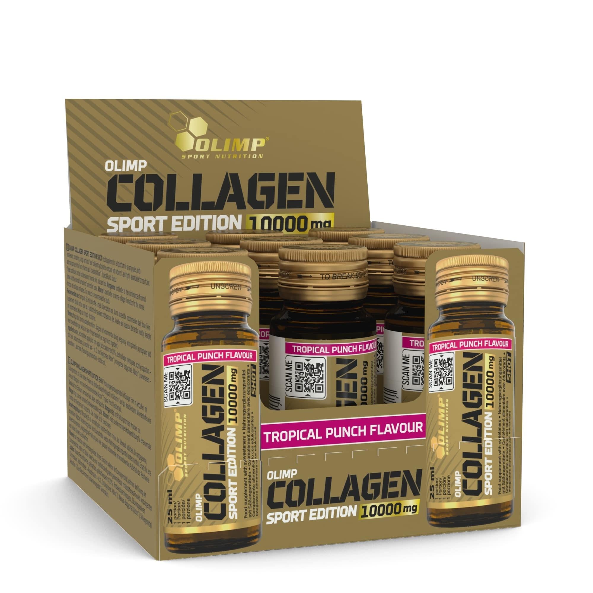 Коллаген Olimp Collagen Sport Edition Shot тропик 9х25 мл