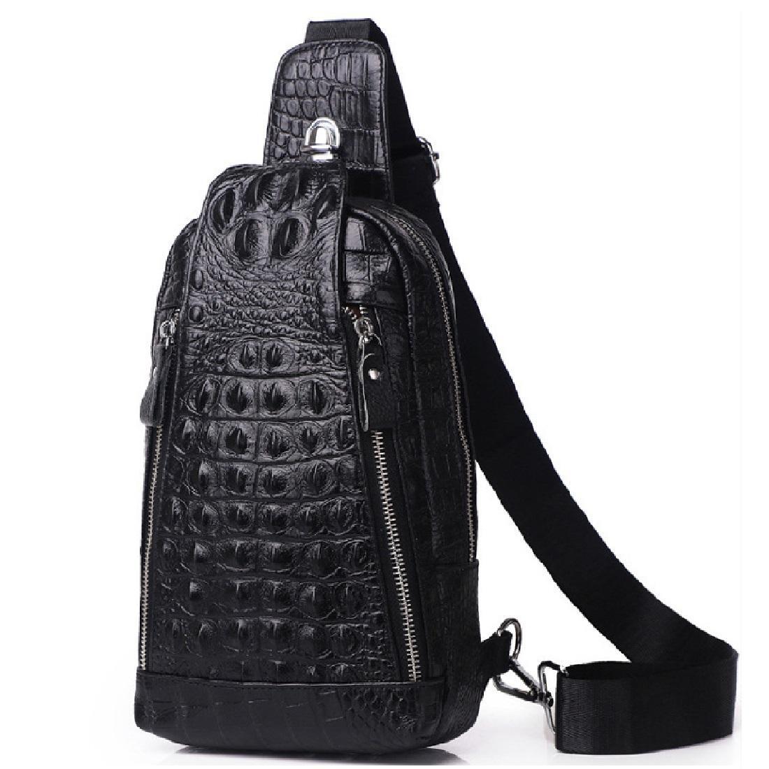 Мужская сумка через плечо Royal Bag FL-A25F-5010A Черный (5840)