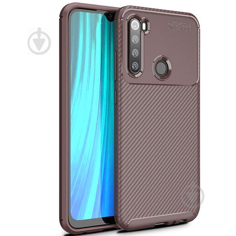 Чехол iPaky Kaisy Series для Xiaomi Redmi Note 8 Коричневый (766905)