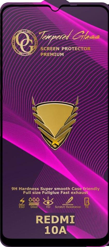 Стекло защитное GoldenArmor Xiaomi Redmi 10A Full Glue (32386)