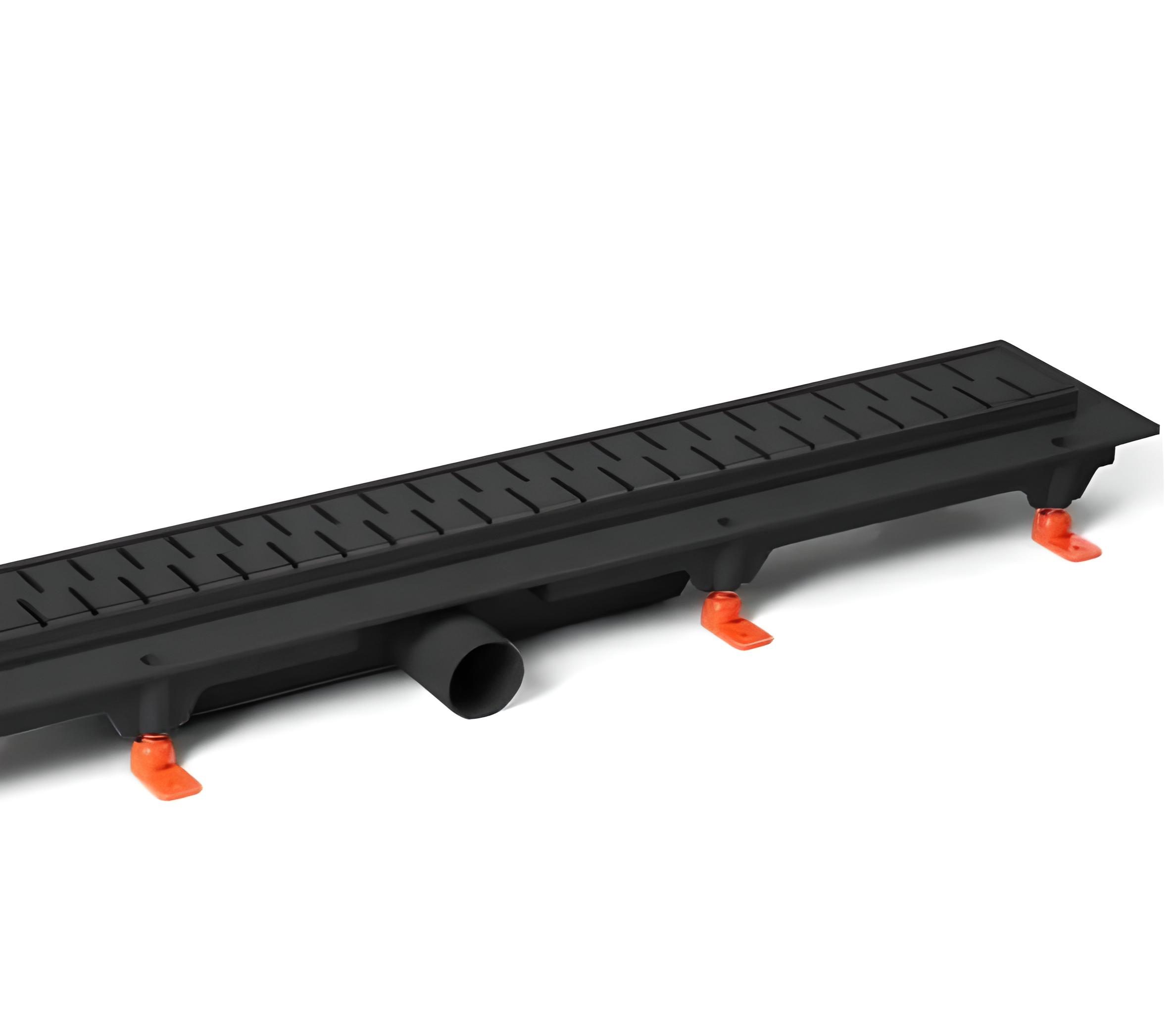 Трап-канал душевой с сухим сифоном 650 мм Черный (CH 650 KС) - фото 7