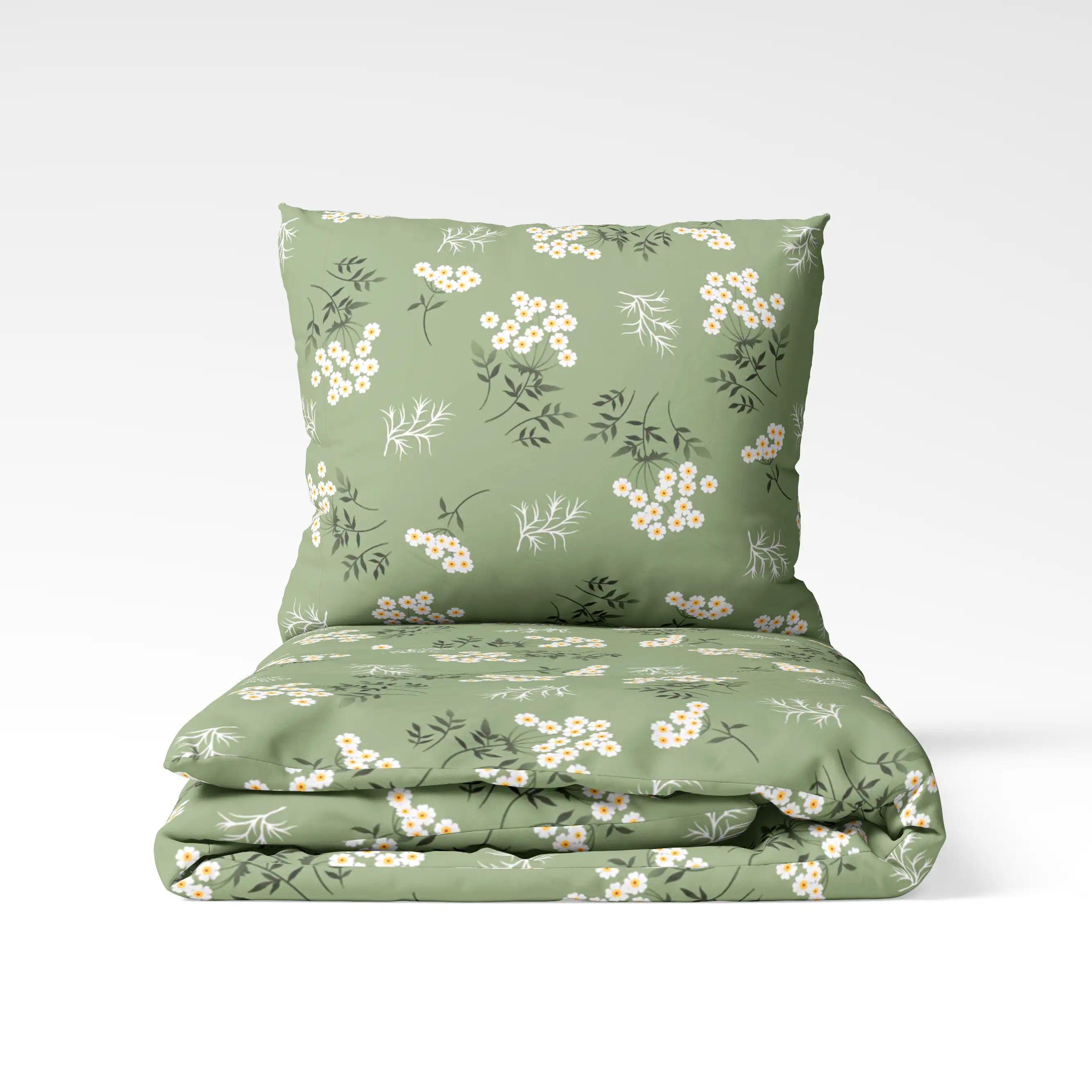 Комплект постільної білизни гіпоалергенний ТЕП Gaisy 115 г/кв. м євро з наволочками 70x70 см Салатовий (12570200215)