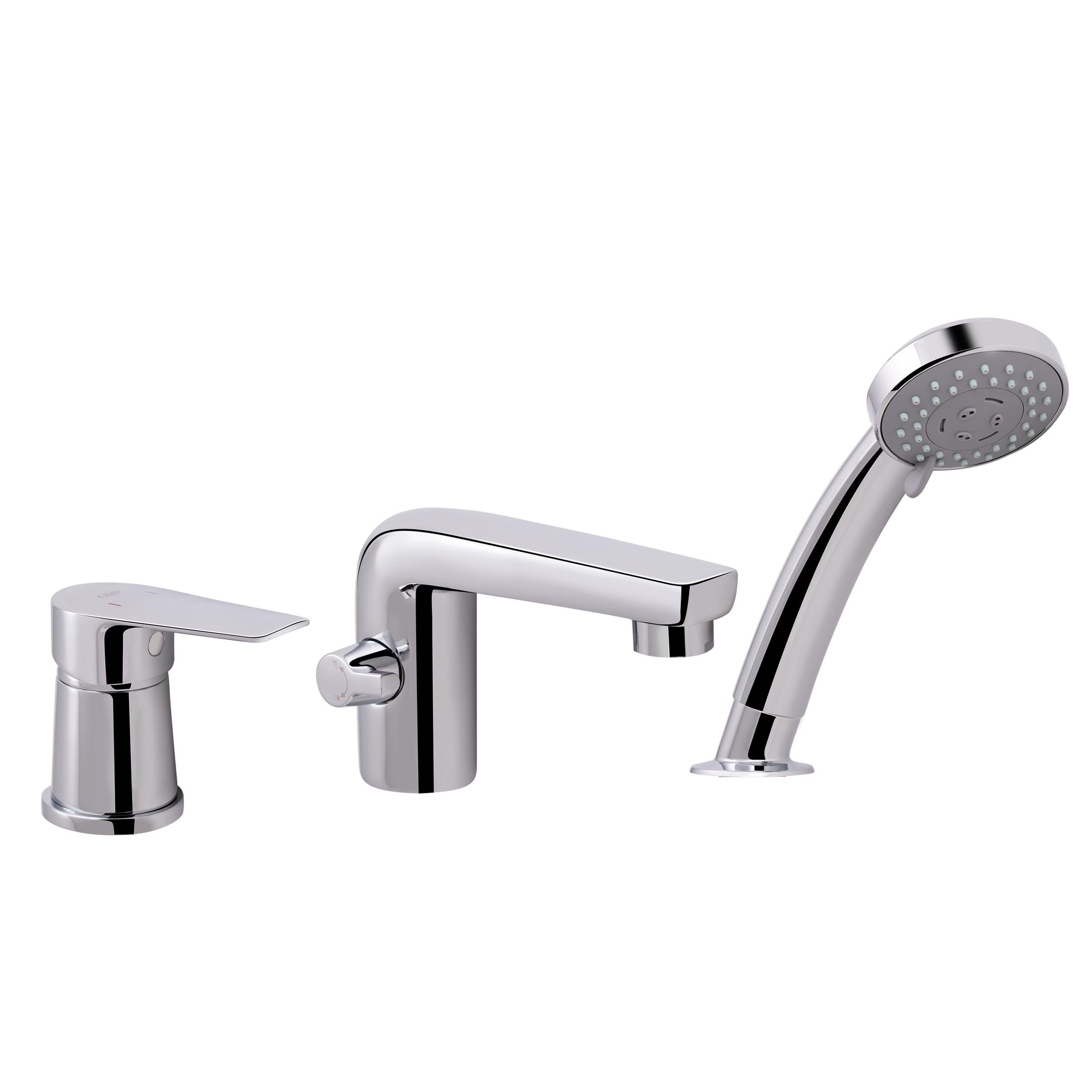 Смеситель на борт для ванны Q-tap Stenava 33104NGC (5370912)