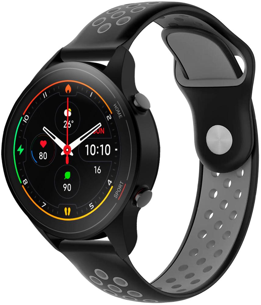 Ремешок Sport для Xiaomi Mi Watch 22 мм Black Grey (23133-53)