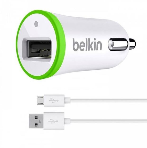 Зарядка в прикуривател Belkin Iphone 6 2Usb/Usb (000022098)