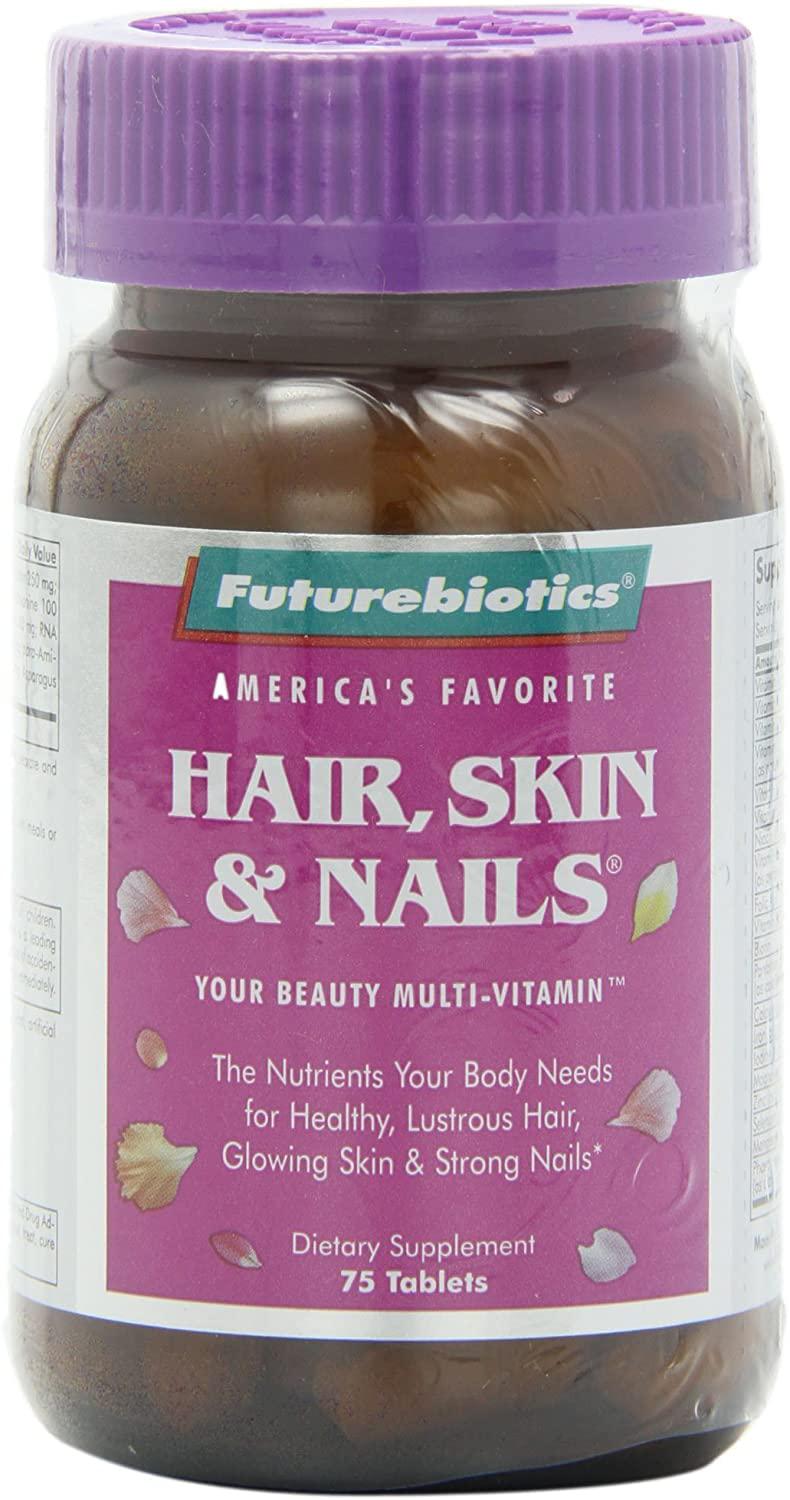 Витамины для волос кожи и ногтей Futurebiotics Woman's Formula Hair Skin & Nails 75 tablets Витамины для волос кожи и ногтей Futurebiotics Woman's Formula Hair Skin & Nails 75 tablets
