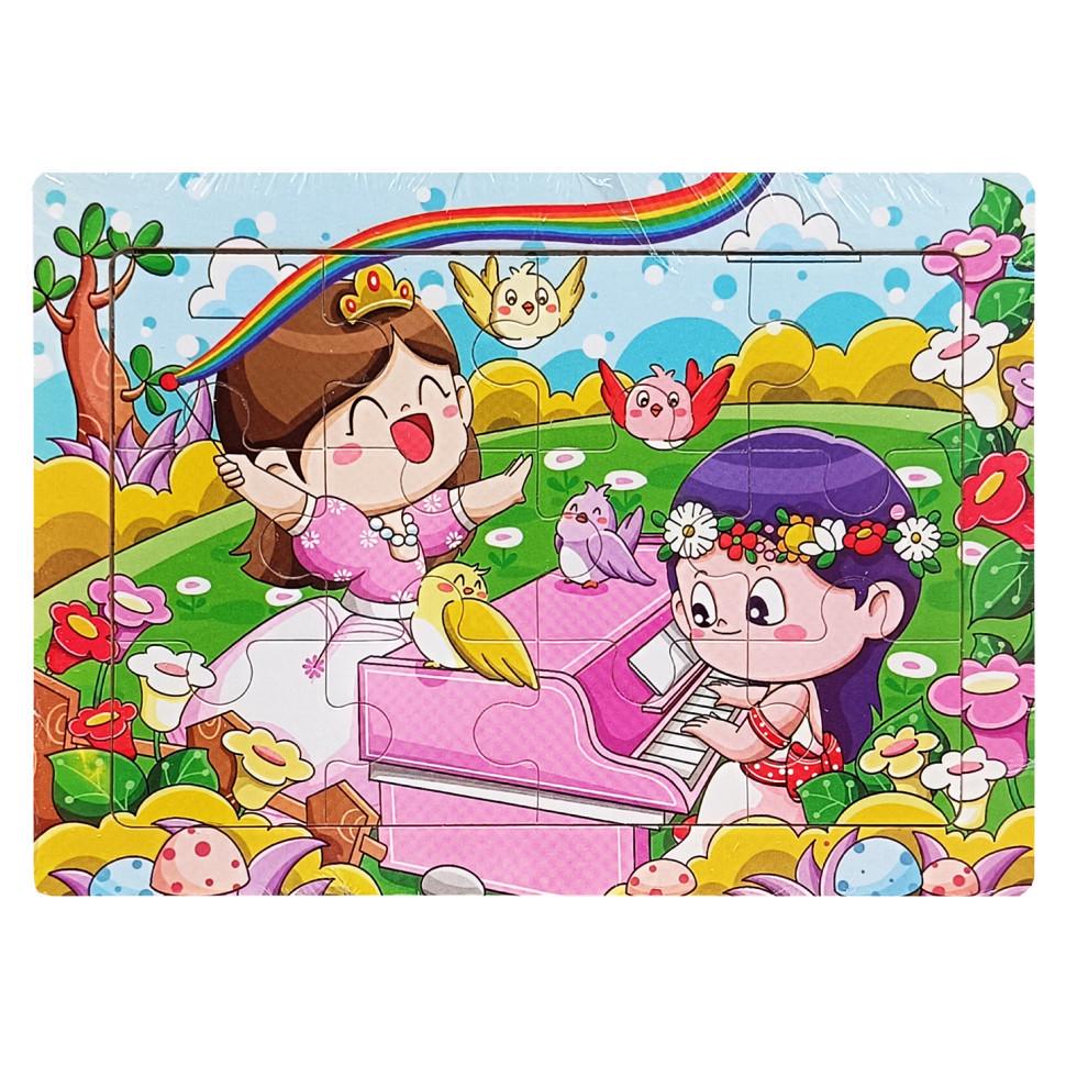 Пазл-вкладиш дерев'яний дитячий Весна MD 1343-19 12 ел. (RLT52696)