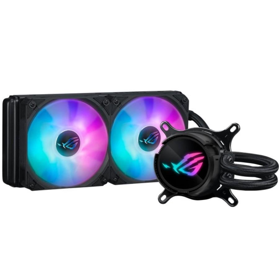 Система водяного охлаждения Asus ROG Strix LC III 240 ARGB с вентиляторами 120 мм Black (90RC00S1-M0UAY0)