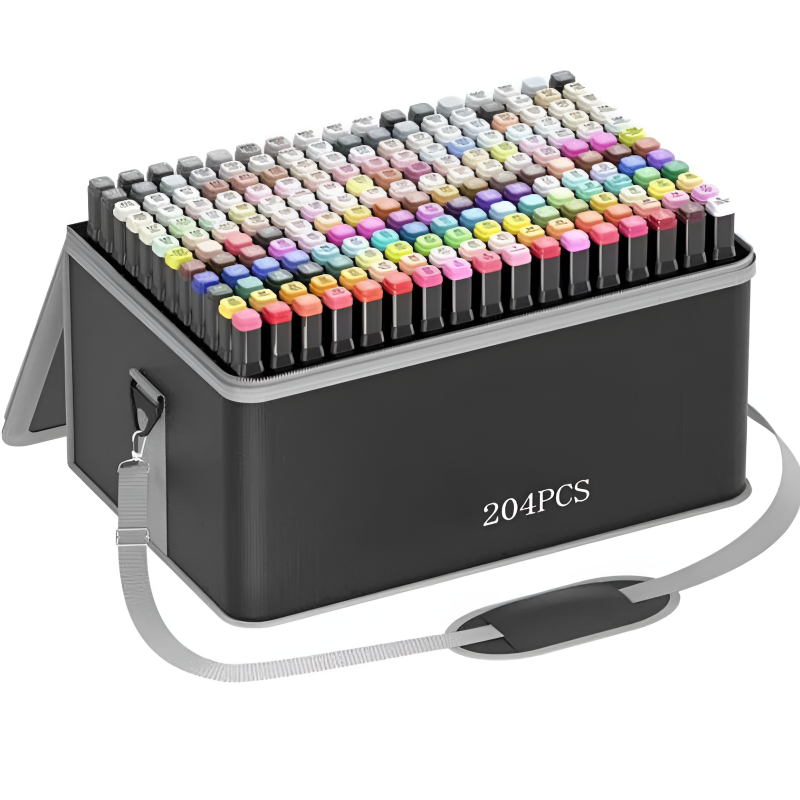 Набор скетч маркеров Touch 204 для рисования двухсторонние (tf7265)