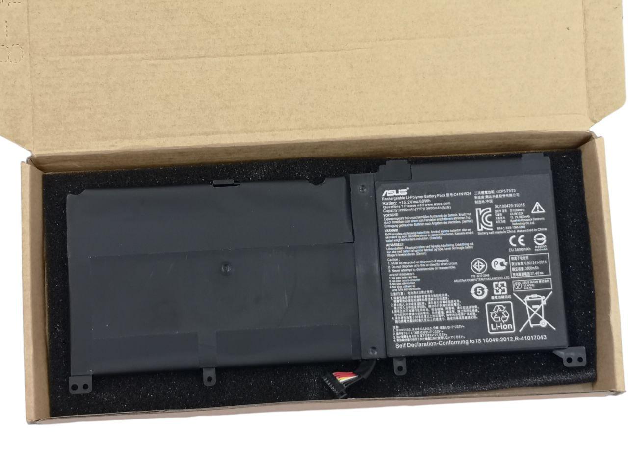 Аккумулятор для Asus ROG G501VW/UX501JW/UX501VW/C41N1524 3950 mAh 60Wh (21319688)