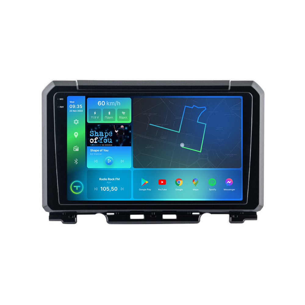 Штатная магнитола Torssen 2K Suzuki Jimny 19+ FL9 4+64Gb 4G Carplay DSP (202305973)