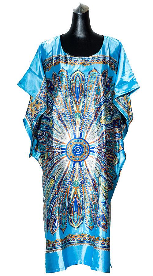 Туника летняя One size Голубой (А4759)