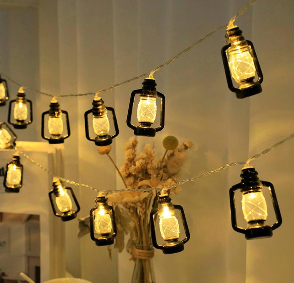 Гирлянда нитка Ретро фонарики 4,3 м от USB (45674d00) - фото 3 Гирлянда нитка Ретро фонарики 4,3 м от USB (45674d00) - фото 3