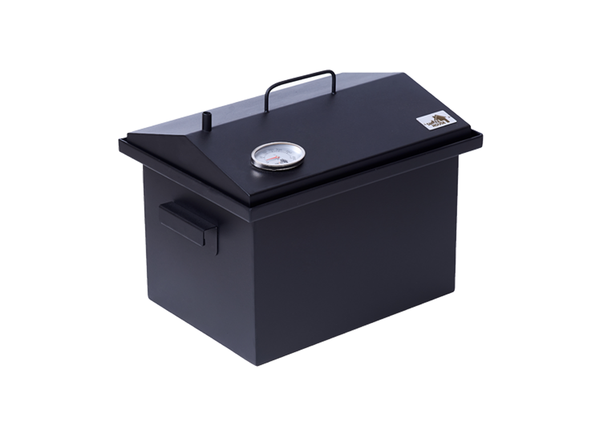 Коптильня с термометром и аксессуарами Smoke House M Thermo 400х300х320 мм до 4 кг (2689474059)
