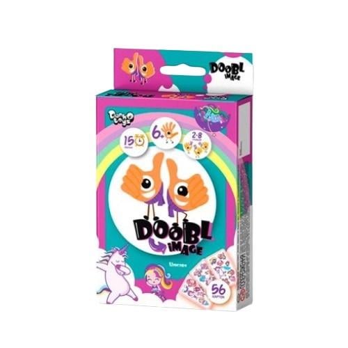 Настольная игра Danko Toys Doobl Image мини на украинском языке (DBI-02-01-2U)