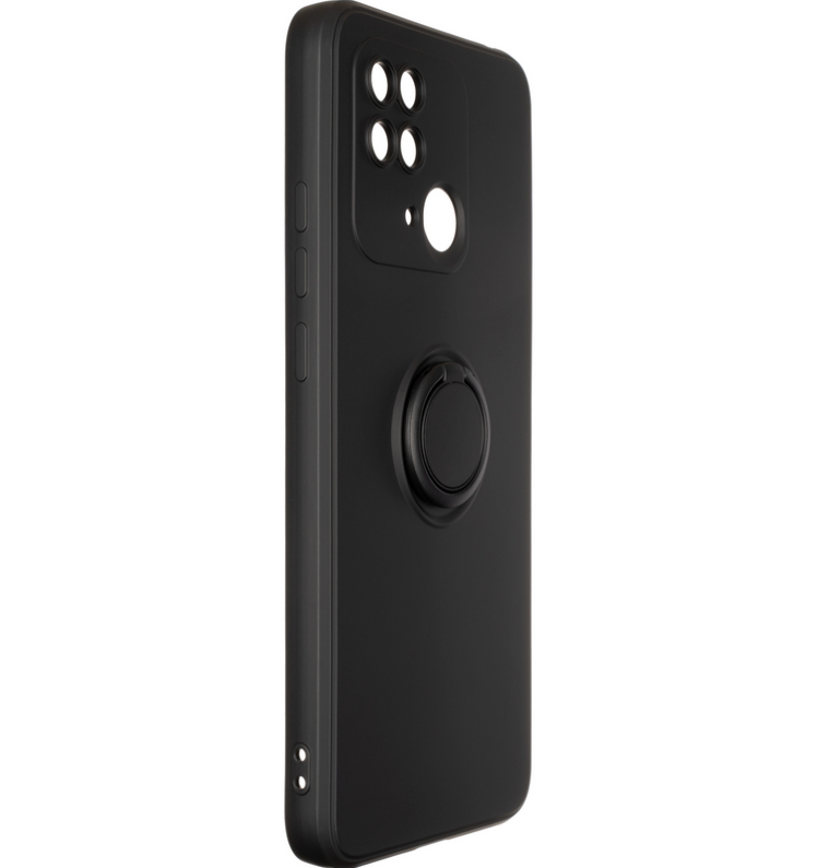 Чехол Gelius Ring Holder Case для Xiaomi Redmi 10c Black - фото 3 Чехол Gelius Ring Holder Case для Xiaomi Redmi 10c Black - фото 3