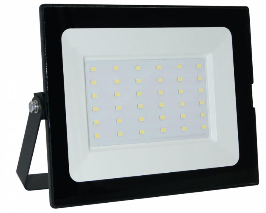 Прожектор світлодіодний Luxel IP65 183х132х36 мм 175-260 V 30 W (LED-LPM-30С 30 W)