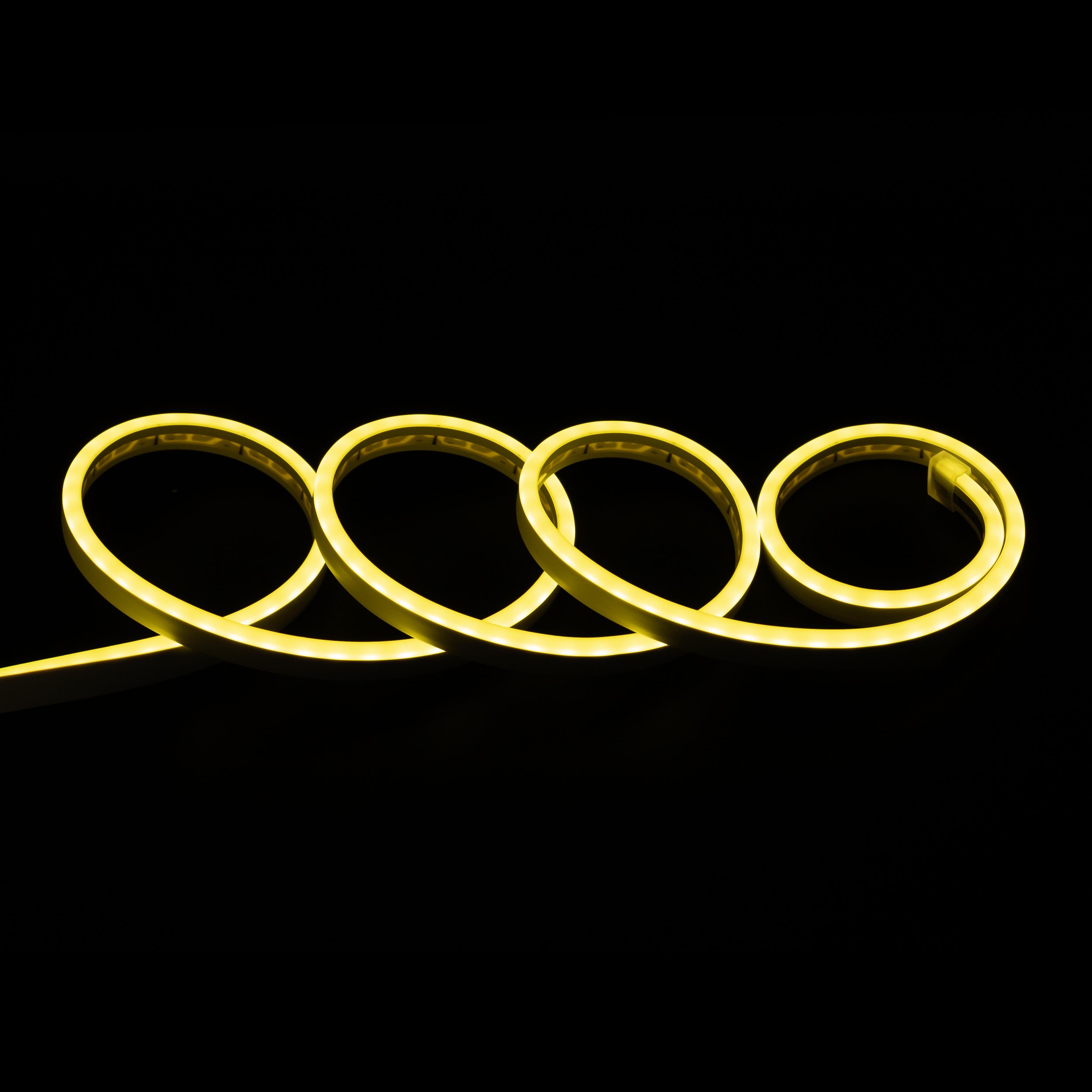 Светодиодная лента неоновая Prolum готовый набор 6x12 12V 5 м Лимонно-желтый (28522765) - фото 2 Светодиодная лента неоновая Prolum готовый набор 6x12 12V 5 м Лимонно-желтый (28522765) - фото 2