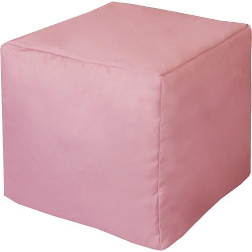 Пуф куб 40х40х40 см оксфорд Розовый (HTKO-4040-007) - фото 1