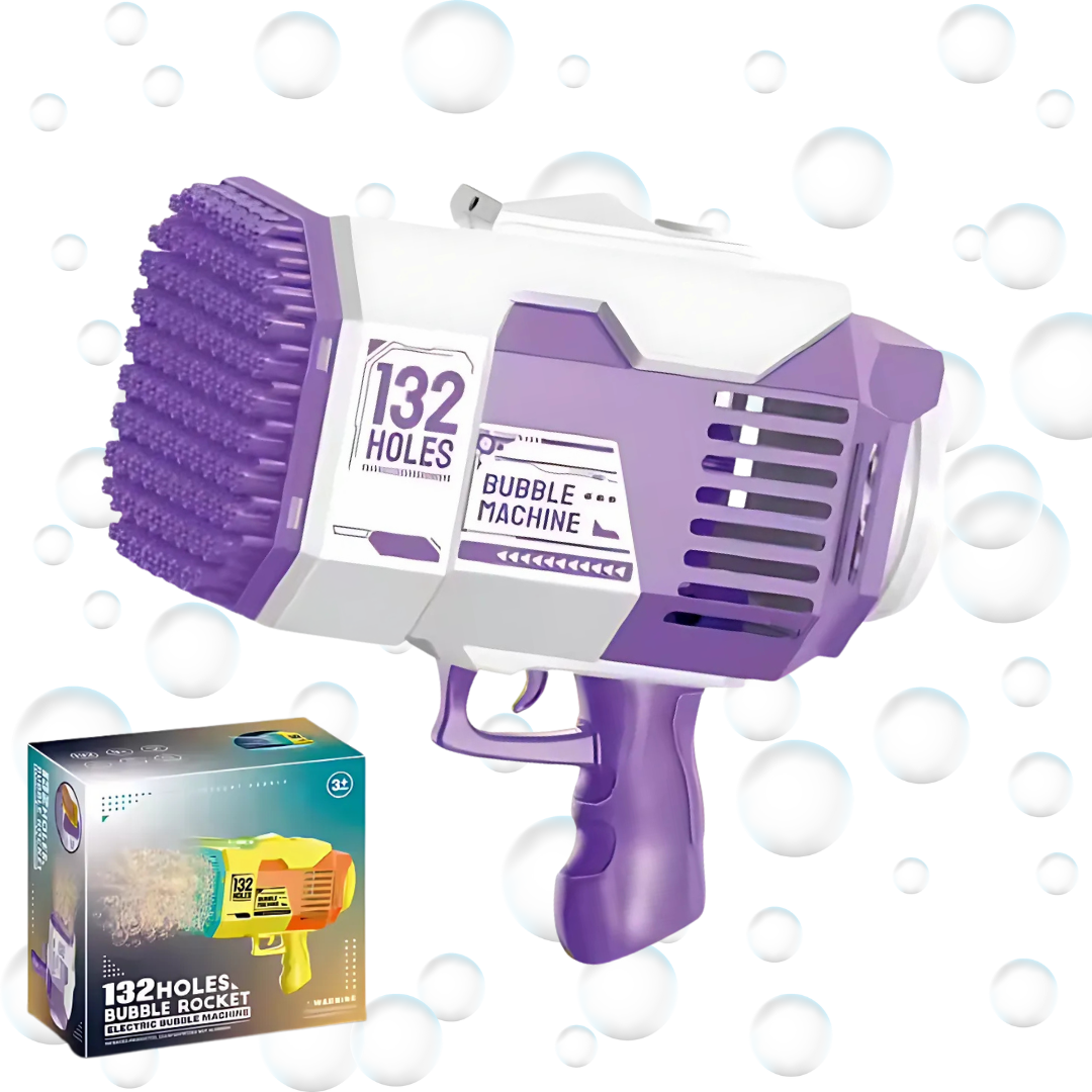 Генератор мыльных пузырей для детей Фиолетовый