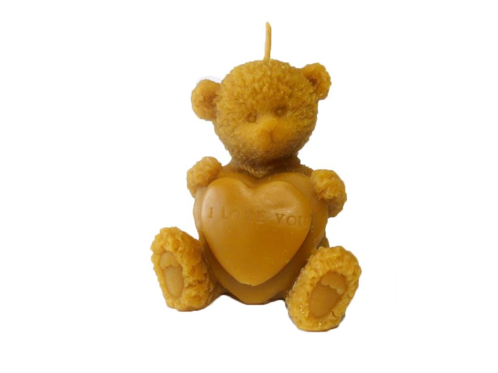 Форма для свечей Мишка I Love You (185)