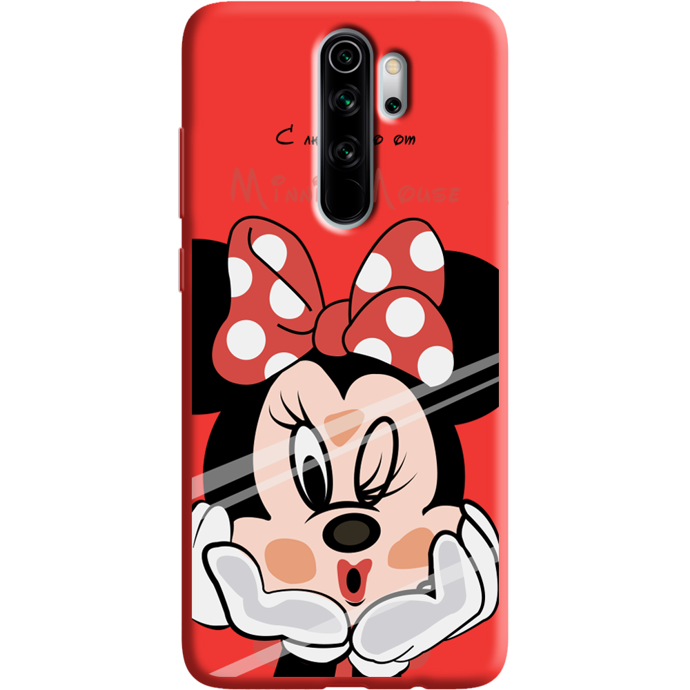 Чехол Boxface Xiaomi Redmi Note 8 Pro Lady M Красный силикон (38222-cc59-38666)