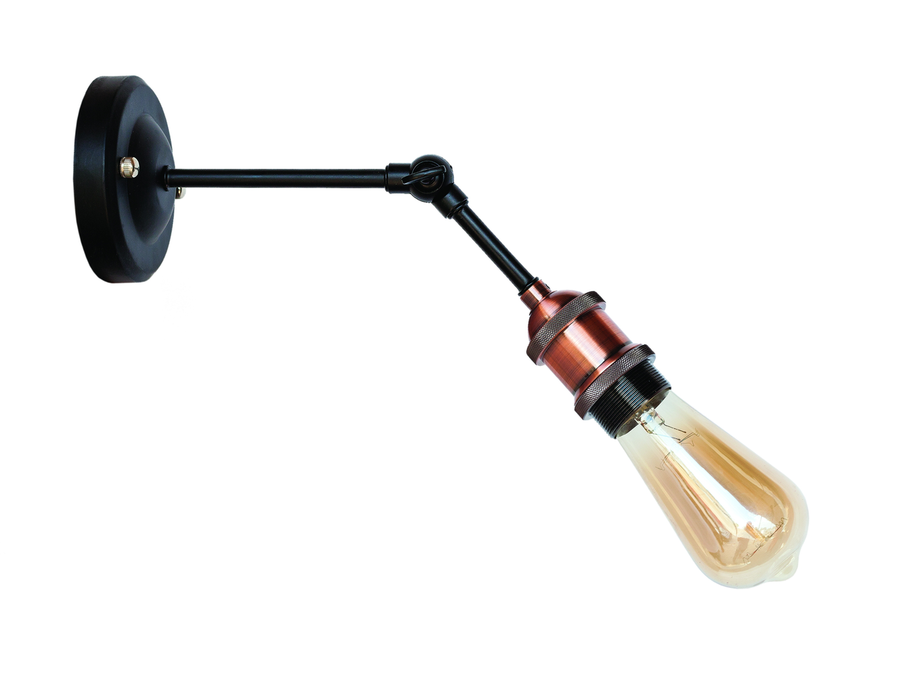 Бра Levistella Lofty с патроном AMP12 Черный/Медный (1963530503)