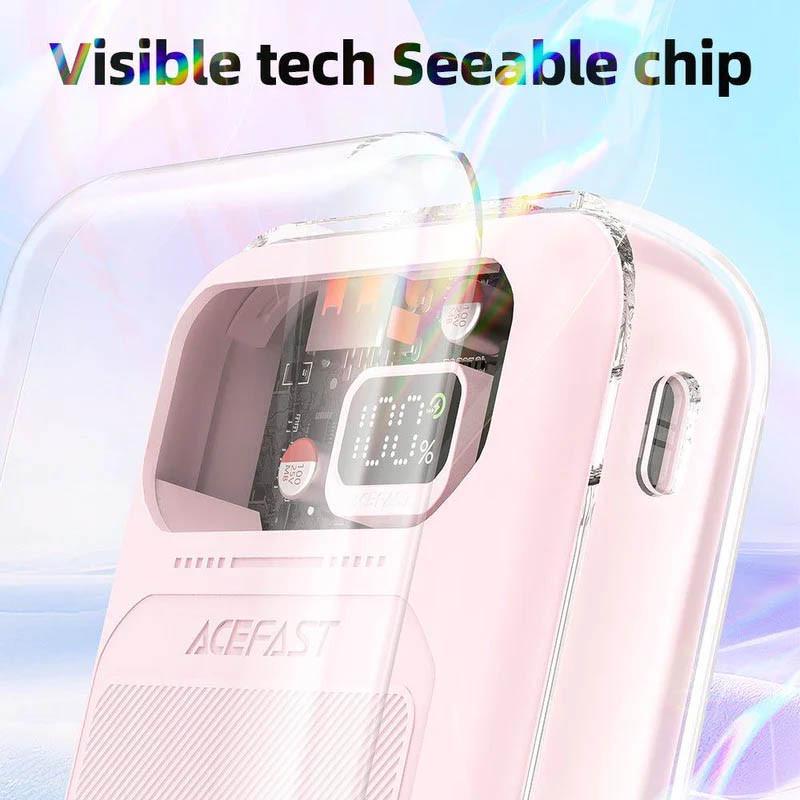 Повербанк Acefast M2-20000 Exploration 30W 20000 mAh Cherry blossom (00000066857_2) - фото 4 Повербанк Acefast M2-20000 Exploration 30W 20000 mAh Cherry blossom (00000066857_2) - фото 4