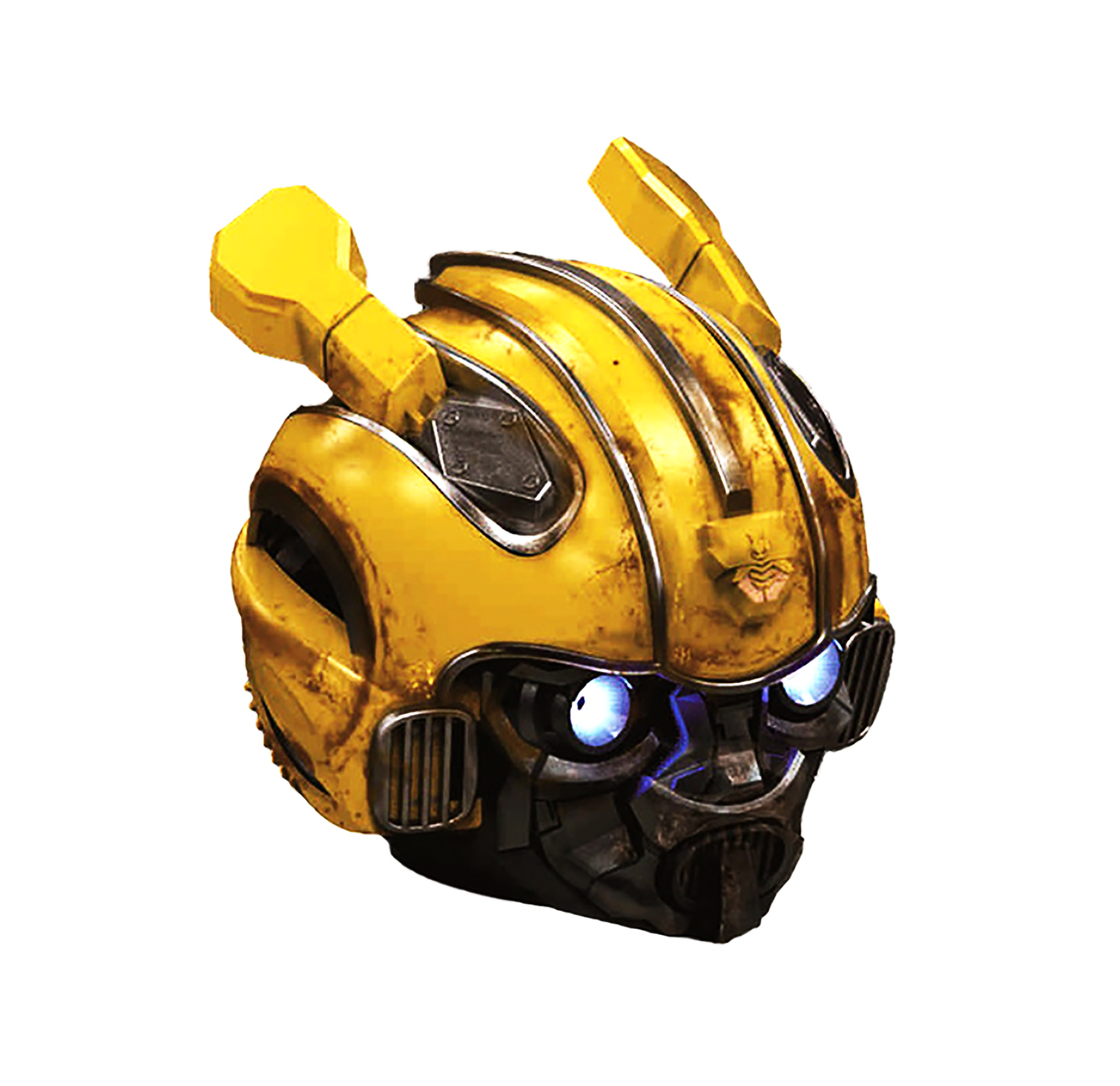 Портативна Bluetooth колонка SUNROZ Bumblebee BT Speaker "Бамблбі" 3W 1200 mAh LED Battle Damage (SUN6522)