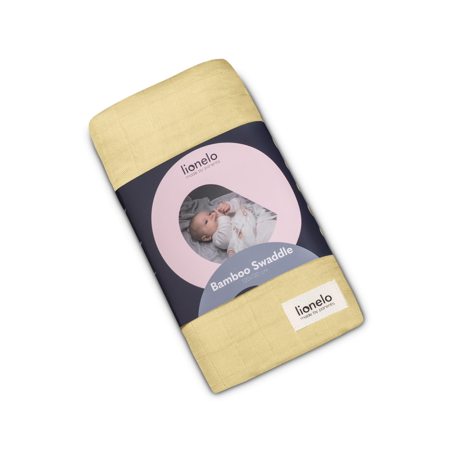 Покрывало Lionelo Bamboo Swaddle Yellow - фото 1