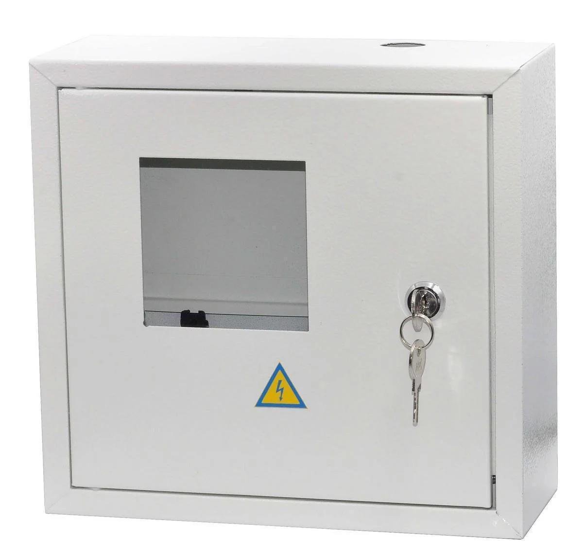 Щит розподільчий навісний Nova ШМР 1Ф-4-Н електронний лічильник (28177133) Щит розподільчий навісний Nova ШМР 1Ф-4-Н електронний лічильник (28177133)