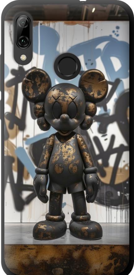 Чехол на Huawei P Smart 2019 Bronze kaws v2 (6098b-1634-42517)