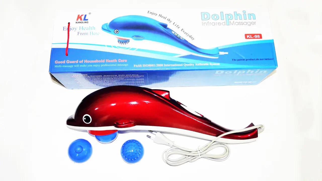 Массажер ручной Дельфин с инфракрасным прогревом/вибрационный 30 Вт (2079277802) - фото 2
