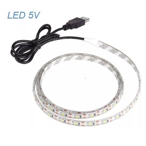 Стрічка світлодіодна USB LED tasma 7.2 W C W 60D/m 5V IP21 1 м - фото 2