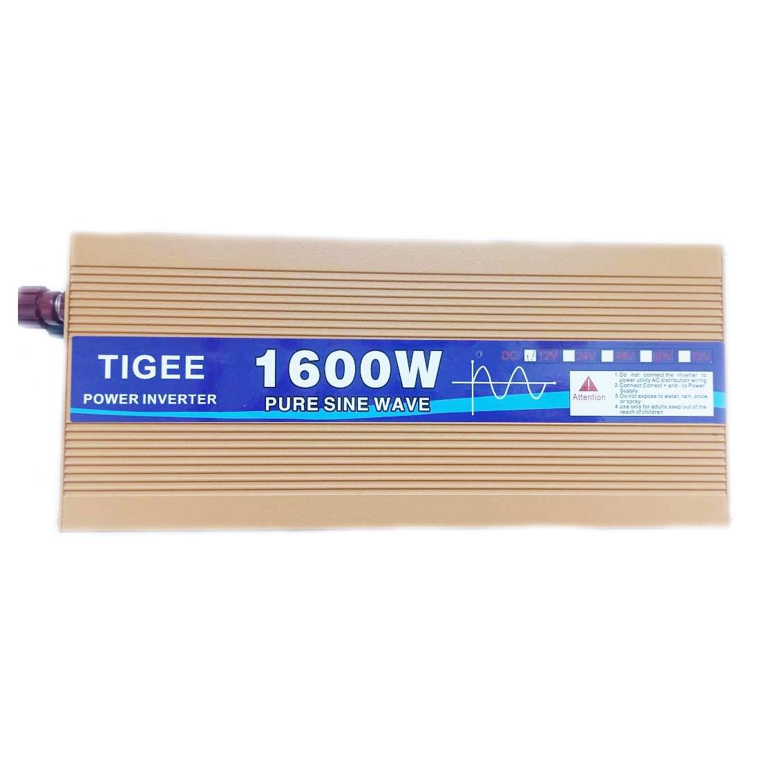 Инвертор для дома Tigee Power 1600W 014 c 12V на 220V чистая синусоида 1 розетка