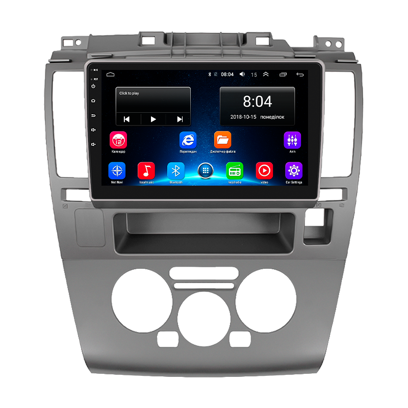 Автомагнитола штатная Lesko для Nissan Versa I 2006-2012 9" 2/32Gb Wi-Fi GPS Base MOB