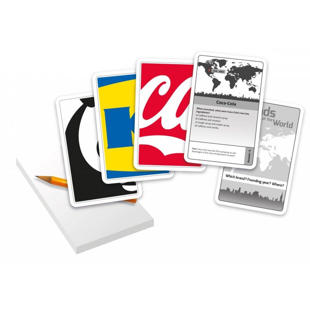 Настольная игра для детей Tactic Бренды мира на английском от 12 лет 25x25x4 см (2414) - фото 3 Настольная игра для детей Tactic Бренды мира на английском от 12 лет 25x25x4 см (2414) - фото 3