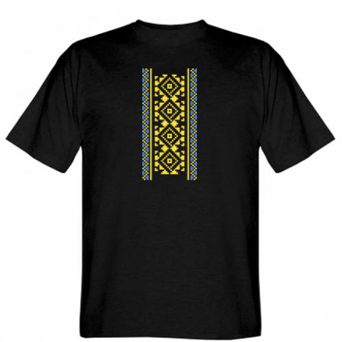 Футболка мужская Gildan Украинская вышиванка 3XL Черный (19275829-2-166767-XXXL)