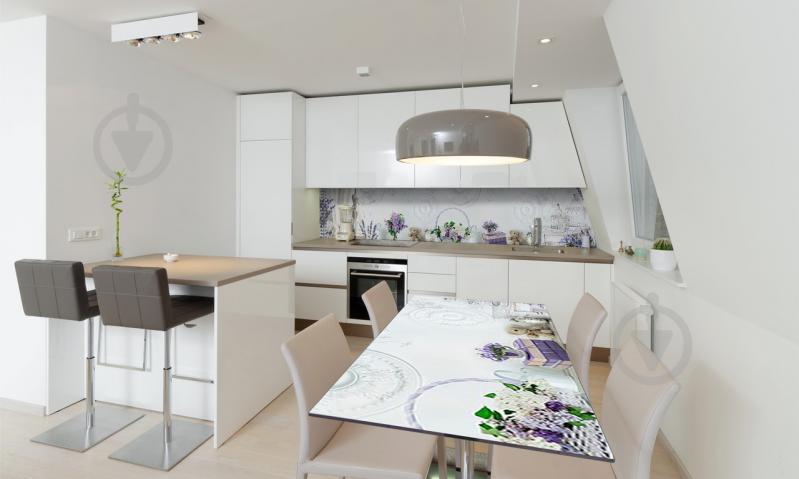 Наклейка виниловая на стол Zatarga «Сиреневая Нежность» 600х1200 мм Z180456st Наклейка виниловая на стол Zatarga «Сиреневая Нежность» 600х1200 мм Z180456st