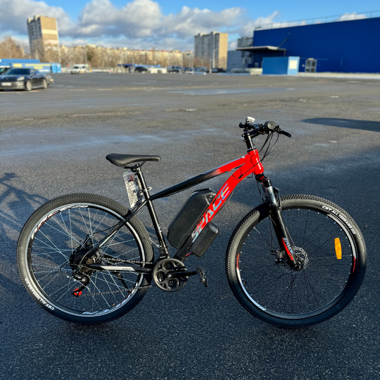 Велосипед з Е-комплектом E-Titan 29" SPACE MARS 2025 48 В 500 Вт Bofang 10 Ah/до 35 км запас ходу Red - фото 2 Велосипед з Е-комплектом E-Titan 29" SPACE MARS 2025 48 В 500 Вт Bofang 10 Ah/до 35 км запас ходу Red - фото 2