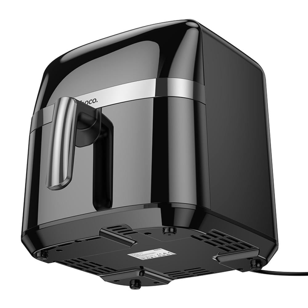 Аерогриль/електрична/повітряна/фритюрниця HOCO Air fryer with touch screen 1700W 8 л Чорний (HE20) - фото 5