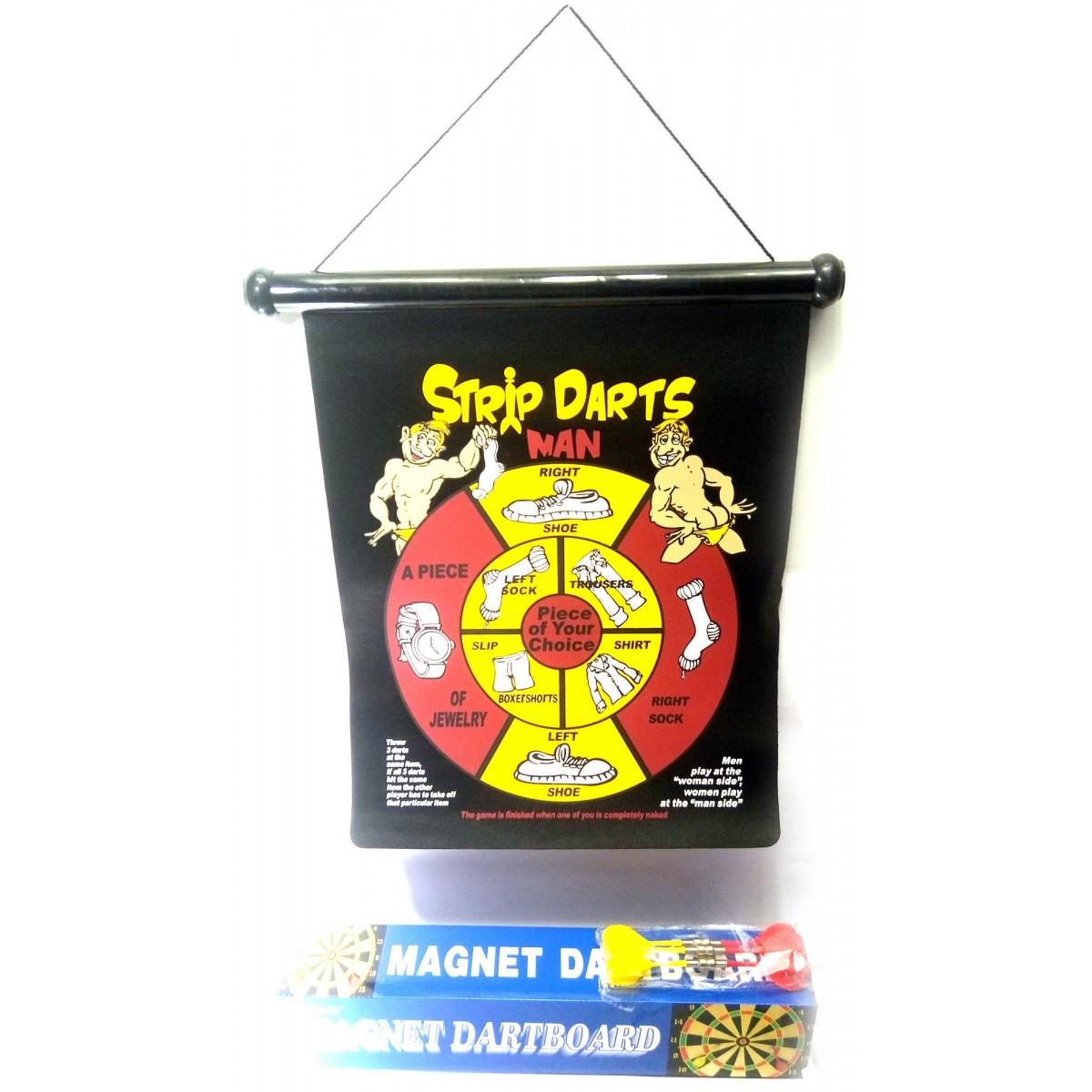 Стрип дартс магнітний двосторонній 48х37 см (19347)