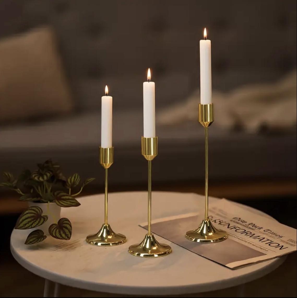 Свечники металлические новогодние 3 шт. (2800631291)