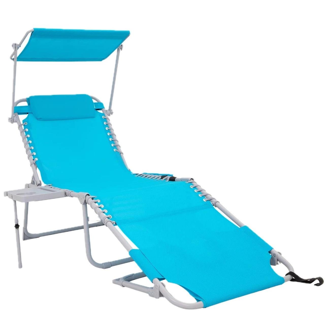 Шезлонг з навісом Wejoy WF2431 Blue (WF2431_BLUE)