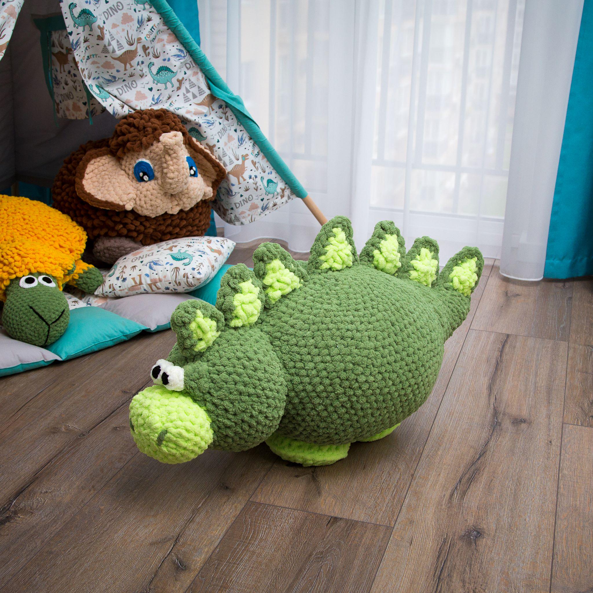 Пуф Динозаврик Тоша (715112021) - фото 4 Пуф Динозаврик Тоша (715112021) - фото 4