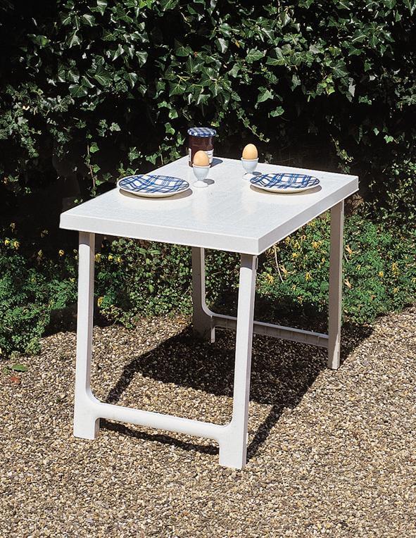 Стіл Progarden NIK 81x56x63 см Білий (3135) - фото 3