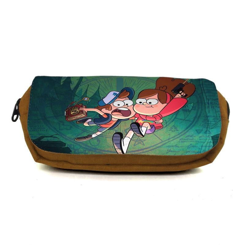 Пенал школьный Gravity Falls GFS-009 Оранжевый (1468272904)