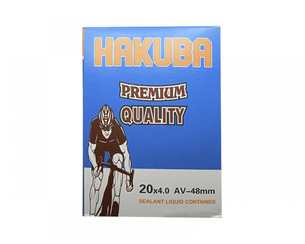 Камера Hakuba FatBike антипрокольная с жидкостью 20х4,0 AV 48MM
