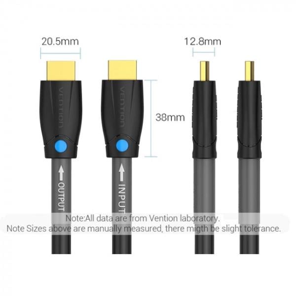 Кабель для передачи данных Vention Structure Cabling Engineering 8K HDMI M-M v2.0 8 м Черный (604948) - фото 5