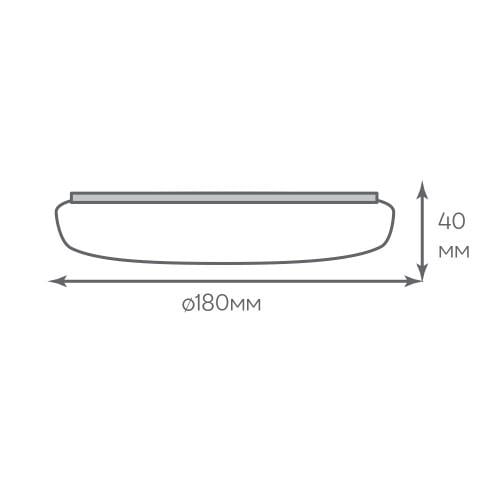 Светильник светодиодный Ardero 5000K 24 Вт круглый Белый (AL805ARD 24w) - фото 4 Светильник светодиодный Ardero 5000K 24 Вт круглый Белый (AL805ARD 24w) - фото 4